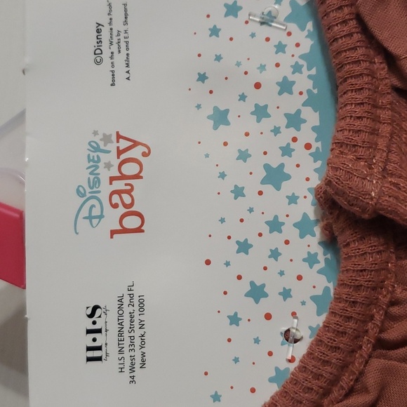 DISNEY BABY WINNIE THE POOH 1 PIECE W/ BOW - Picture 8 of 11